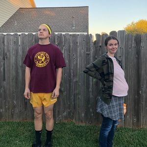 Paulie Bleeker Costume From Junior Size Large Includes Sweatband Dancing Condors